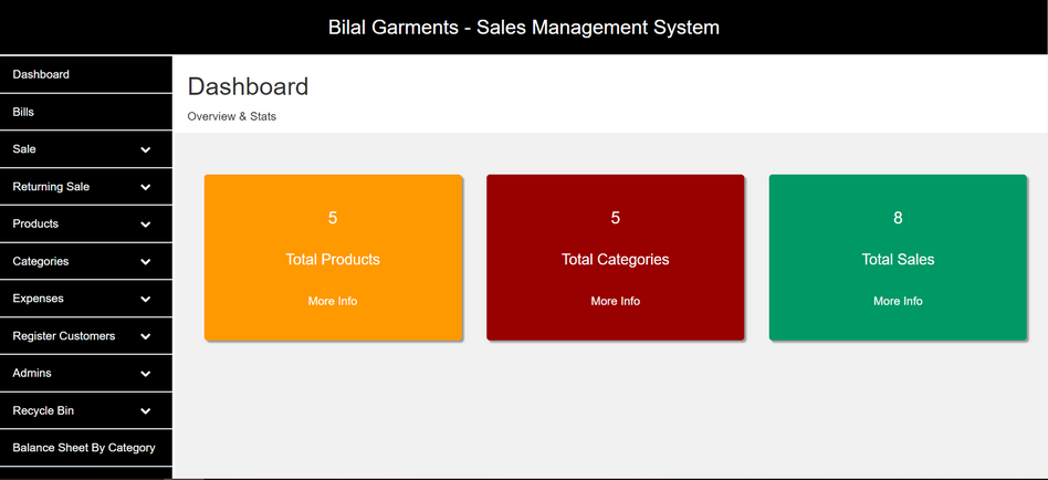 Sales Management System